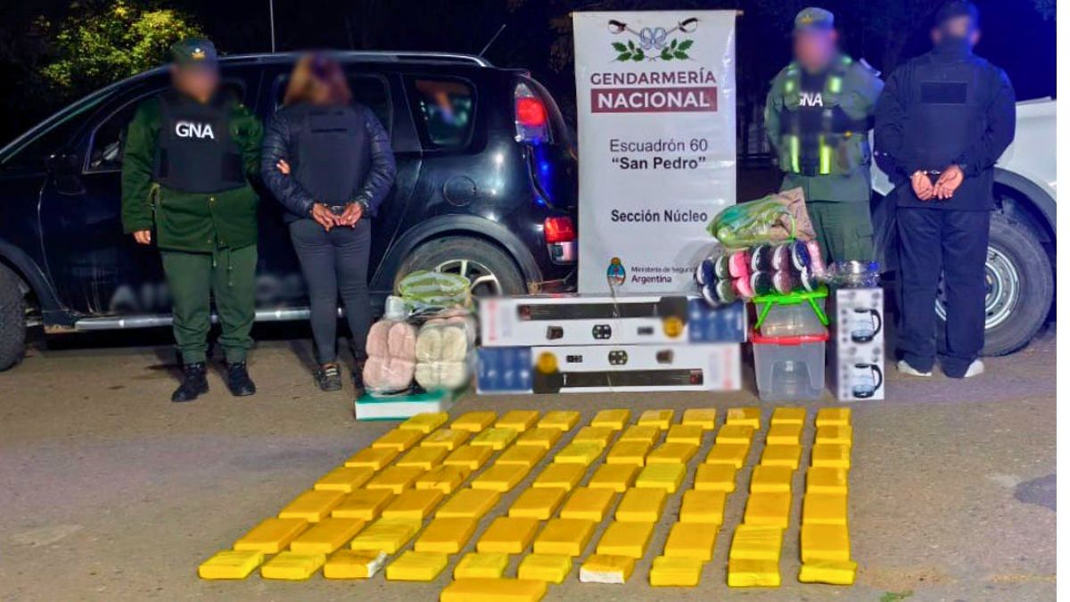Las drogas que fueron secuestradas en Salta. Las drogas que fueron secuestradas en Salta.