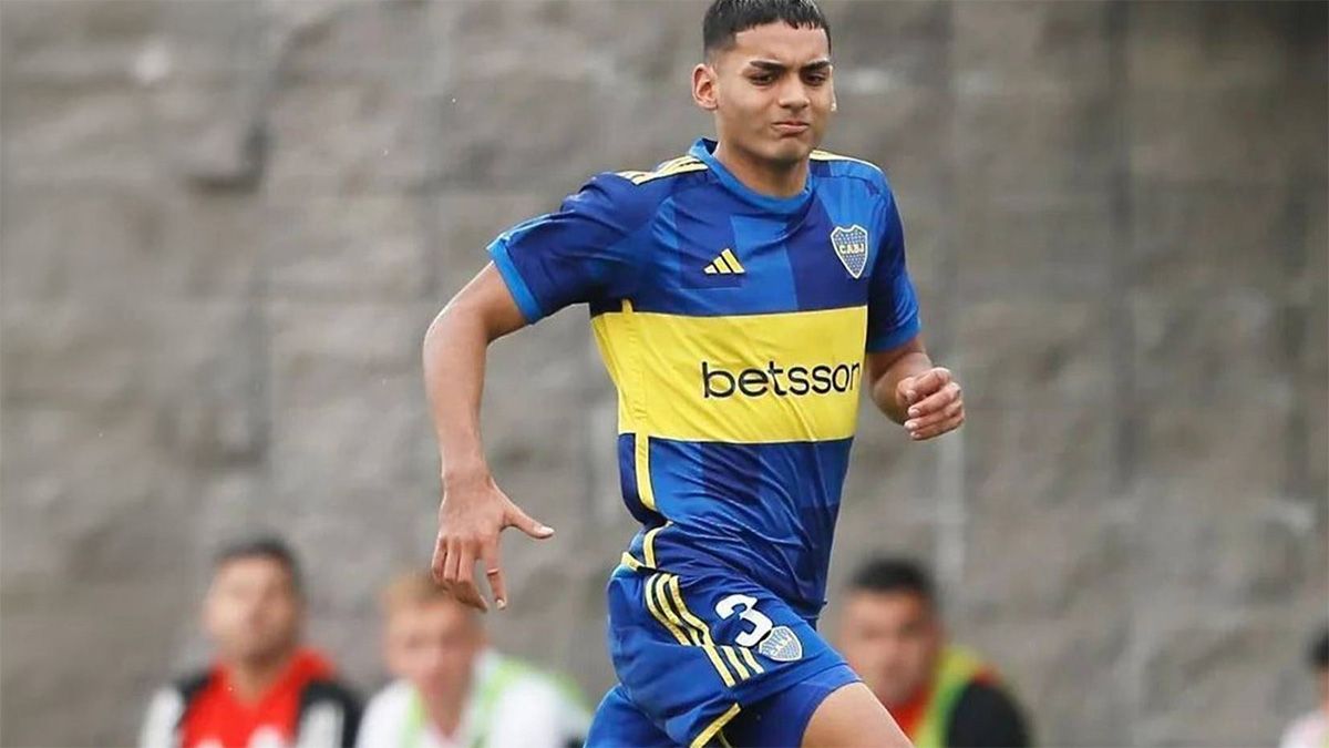 Isaías Rodríguez, el juvenil que dejará Boca.