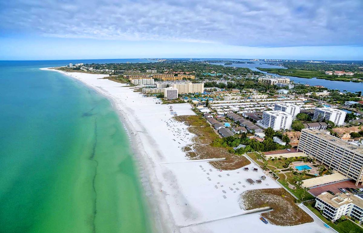 La arena de esta playa de Florida fue investigada por Harvard. La arena de esta playa de Florida fue investigada por Harvard.