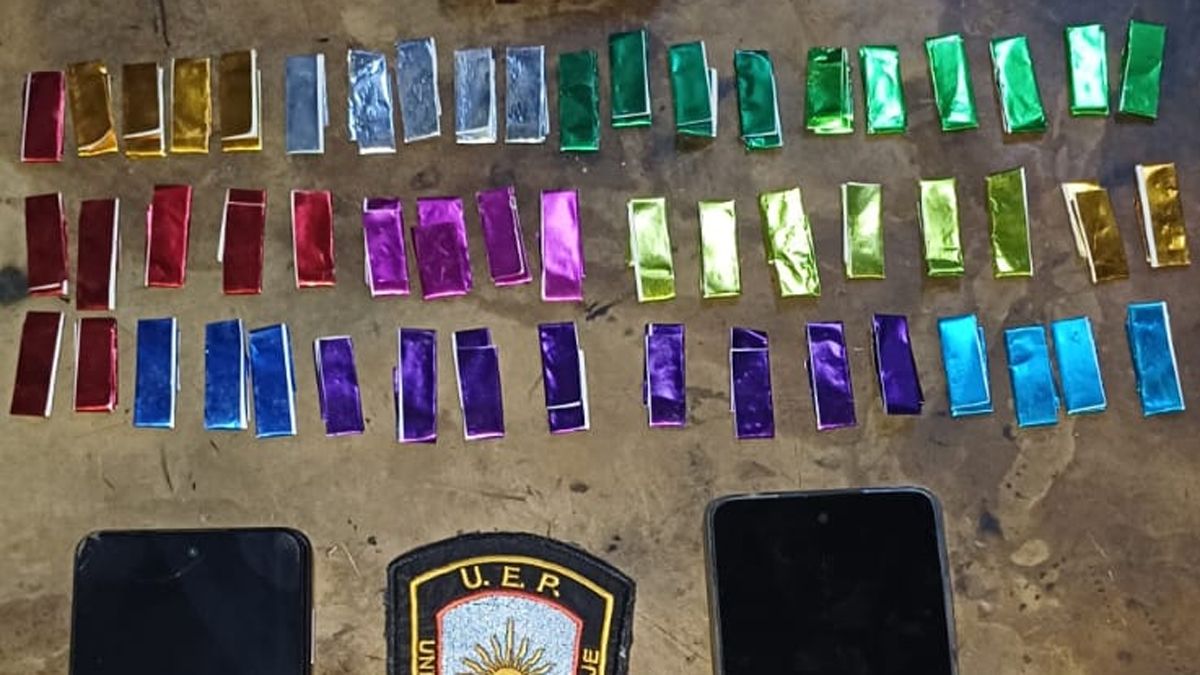 Algunas de las drogas que se secuestraron en Las Heras. Algunas de las drogas que se secuestraron en Las Heras. 