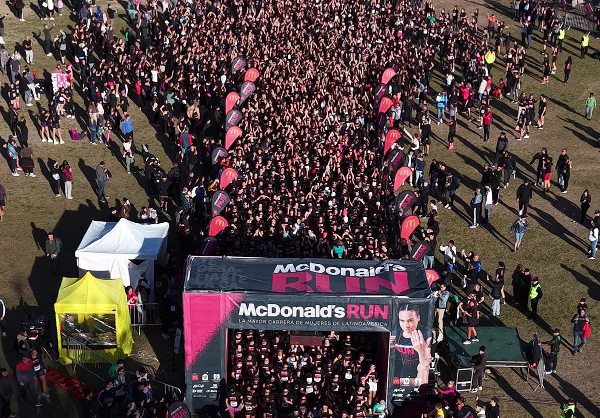 Mendoza fue por primera vez escenario de la tradicional carrera de McDonald’s.