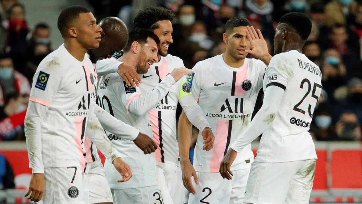 Messi marcó un verdadero golazo ante el Lille, fiel a su estilo.