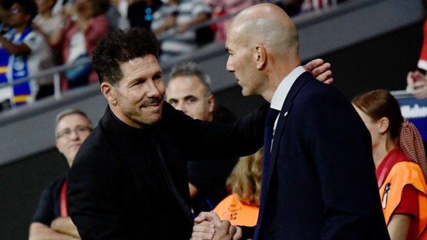 Simeone salió a defender al Real Madrid