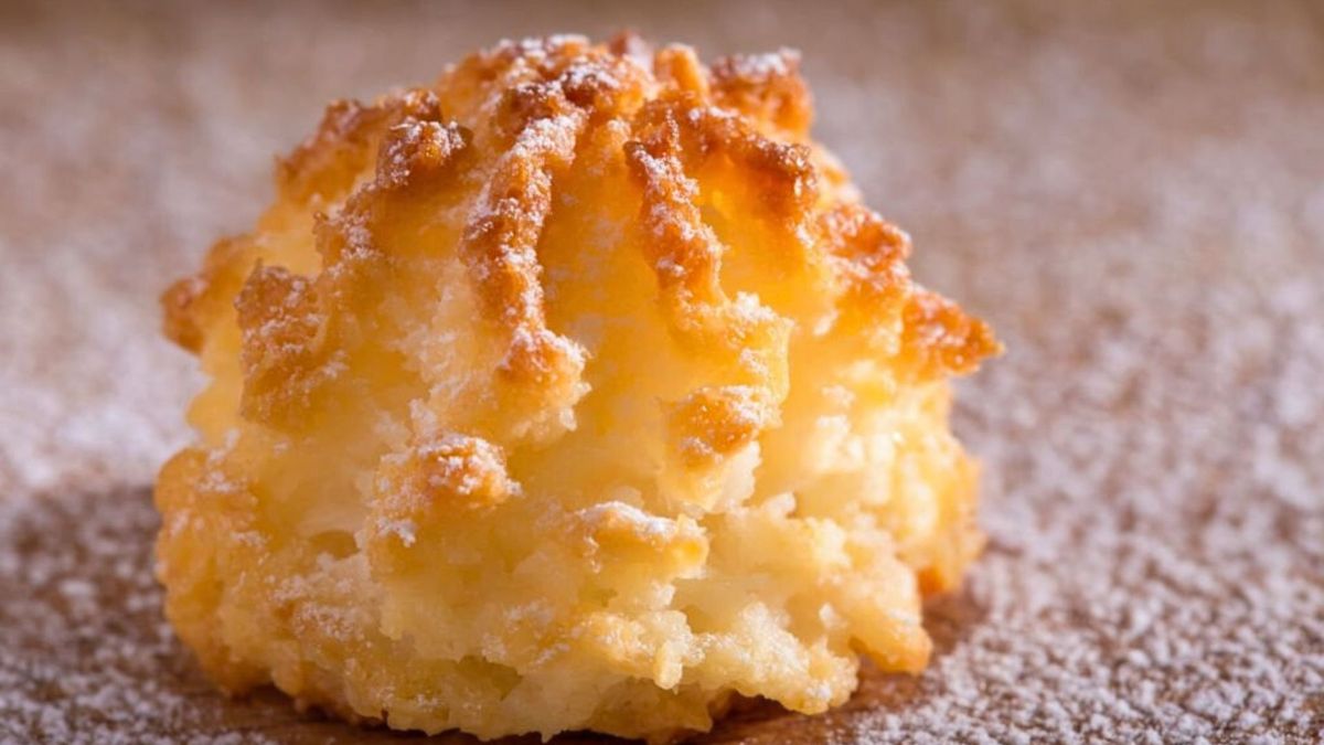 Los coquitos son una receta de galletas caseras con pocos ingredientes y saludable. Foto: iStock.