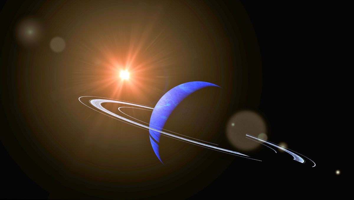 Neptuno fue descubierto gracias a cálculos matemáticos y no por la observación directa con telescopio. Neptuno fue descubierto gracias a cálculos matemáticos y no por la observación directa con telescopio.