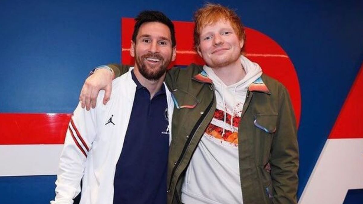 Lionel Messi, Ed Sheeran y el regalo especial para Antonela