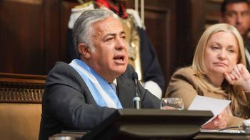 La ampliación del Tren de Cercanías, el golpe de efecto de Cornejo en la apertura del año legislativo