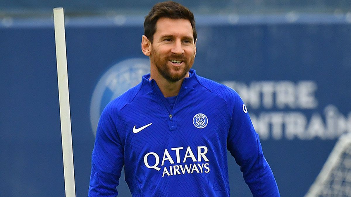 Lionel Messi está preparado para afrontar su segundo partido de Champions 2022 con el PSG.