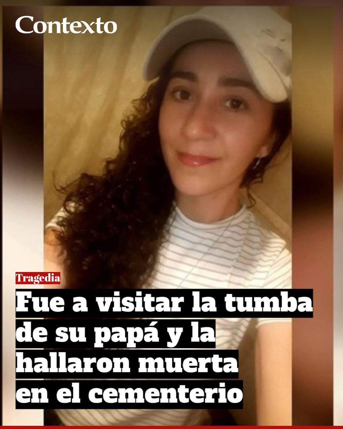 Tragedia familiar. Una mujer de 29 a&ntilde;os se quit&oacute; la vida en la tumba de su padre.