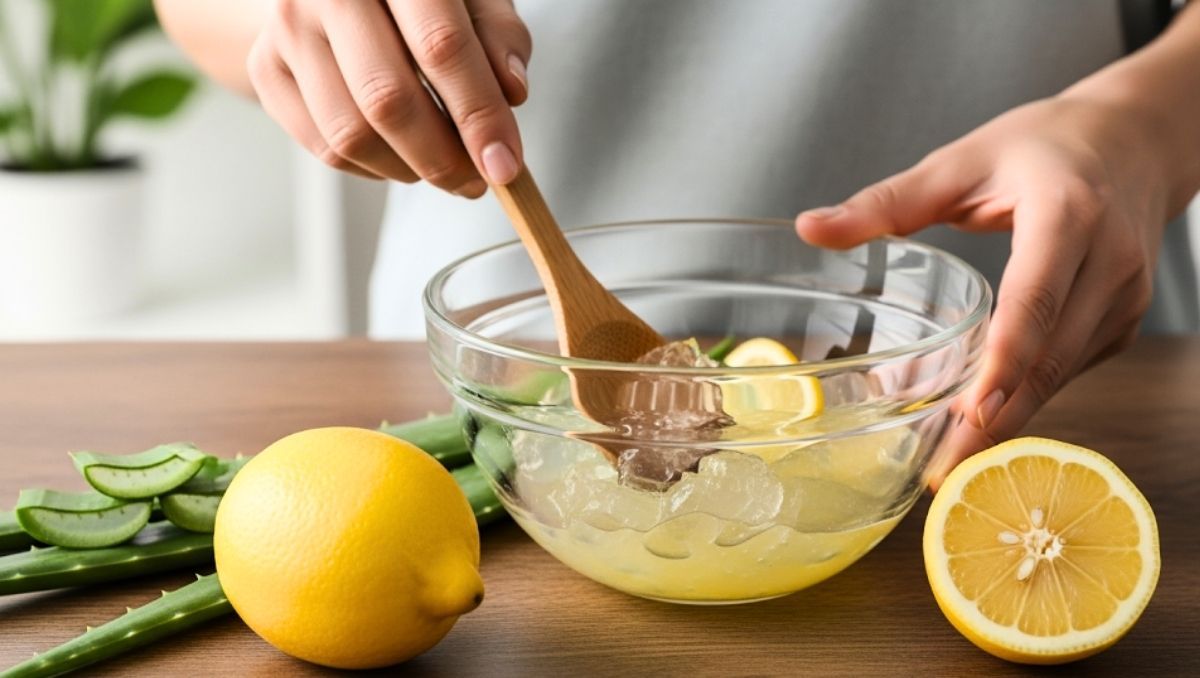 La mezcla entre el limón y el aloe vera puede darte grandes beneficios.