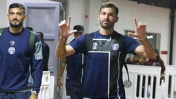 Victorio Ramis y Diego Tonetto dos de los jugadores de Independiente Rivadavia que viajaron a Córdoba.