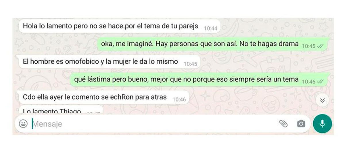 Homofobia: le negaron el alquiler porque su novia es trans