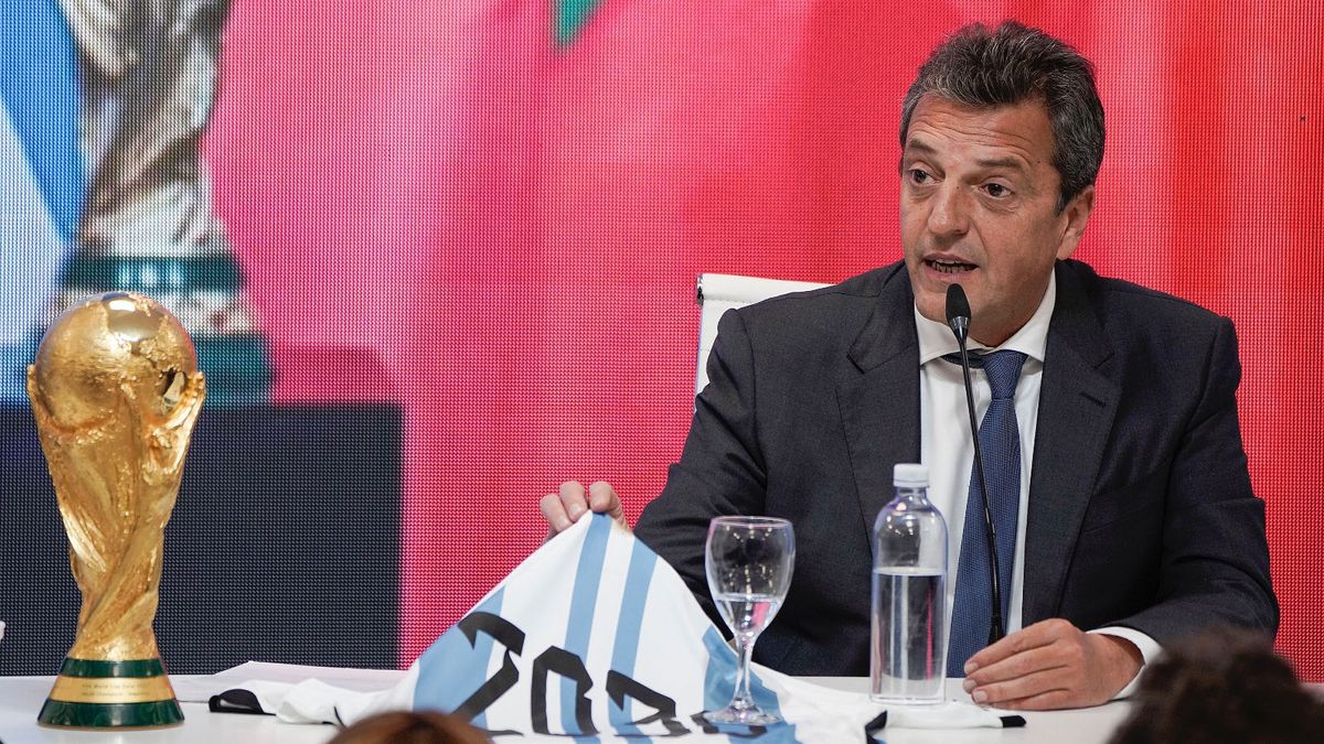Sergio Massa, candidato a presidente de Unión por la Patria.