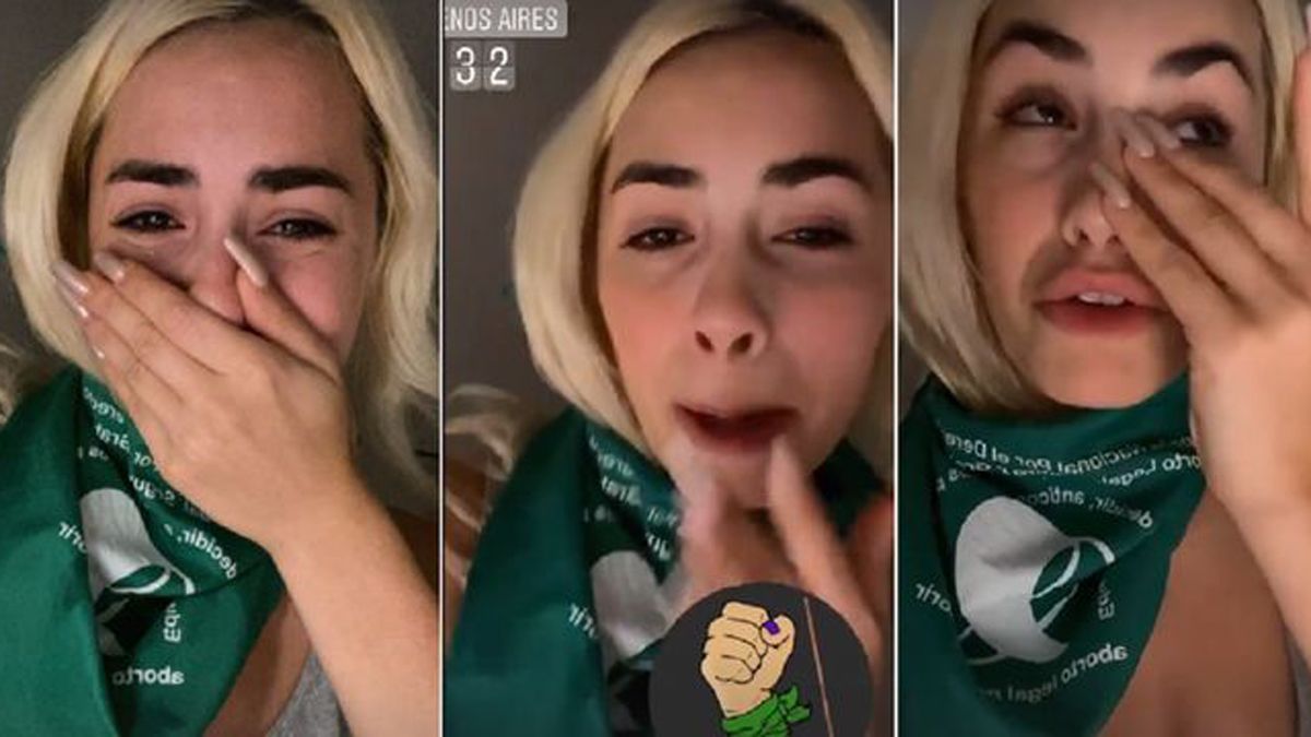 La emoción de Lali.