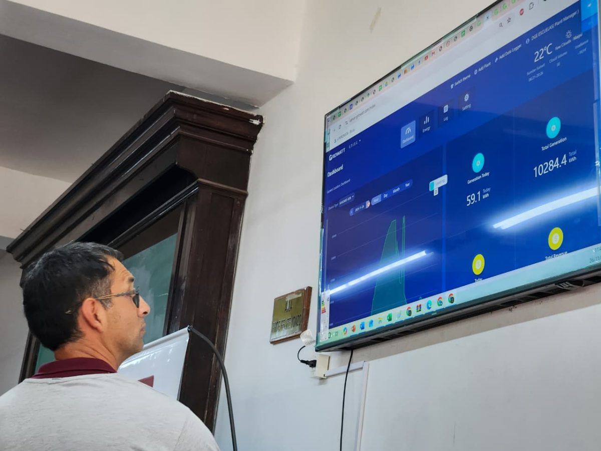 El Ministerio de Educación difundió los resultados de la primera etapa del plan de enegía solar en los colegios técnicos de Mendoza.