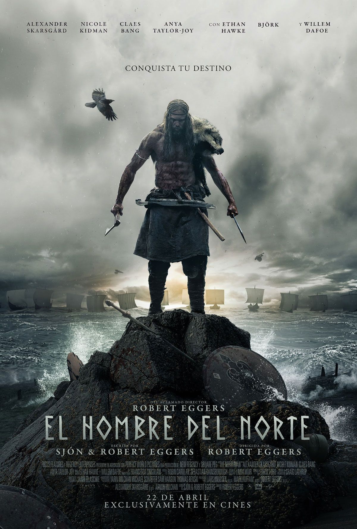 Épica. La película El hombre del norte es una de las más vistas en Apple TV. Épica. La película El hombre del norte es una de las más vistas en Apple TV.