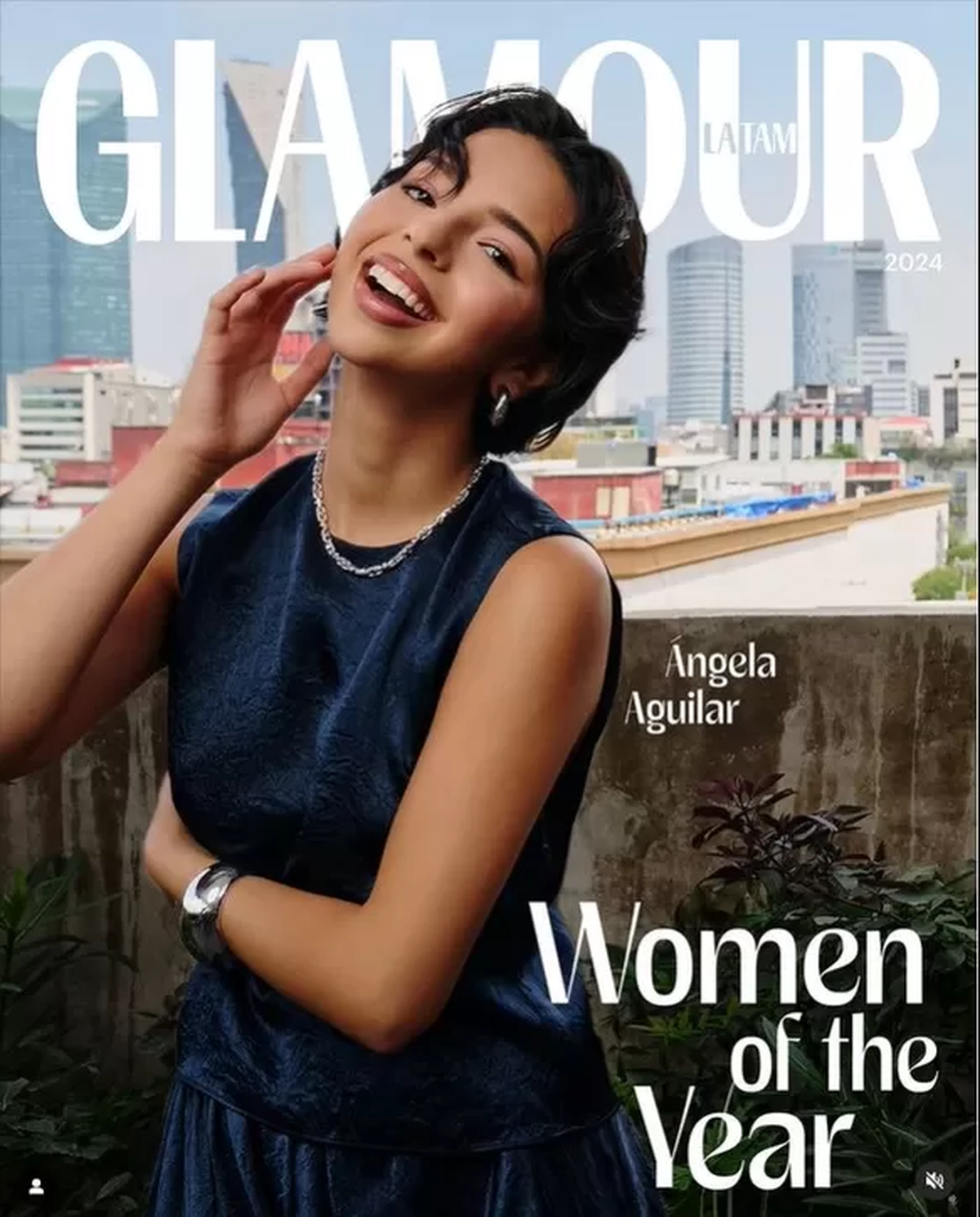 La revista Glamour nombró a Ángela por su trayectoria. La revista Glamour nombró a Ángela por su trayectoria.