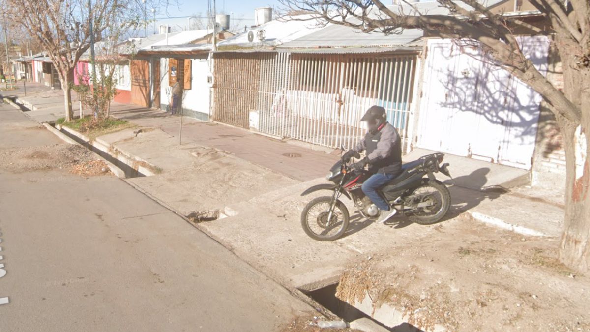 La esquina de Godoy Cruz donde ocurrieron los hechos.