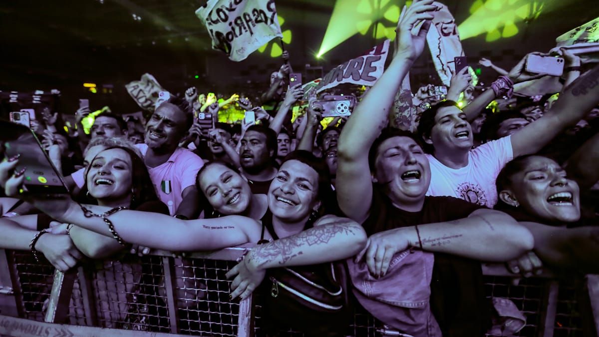 El Arena Maipú Stadium estuvo colmado.