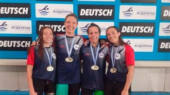 Pese a la cuarentena, el equipo de natación de Regatas no se detiene