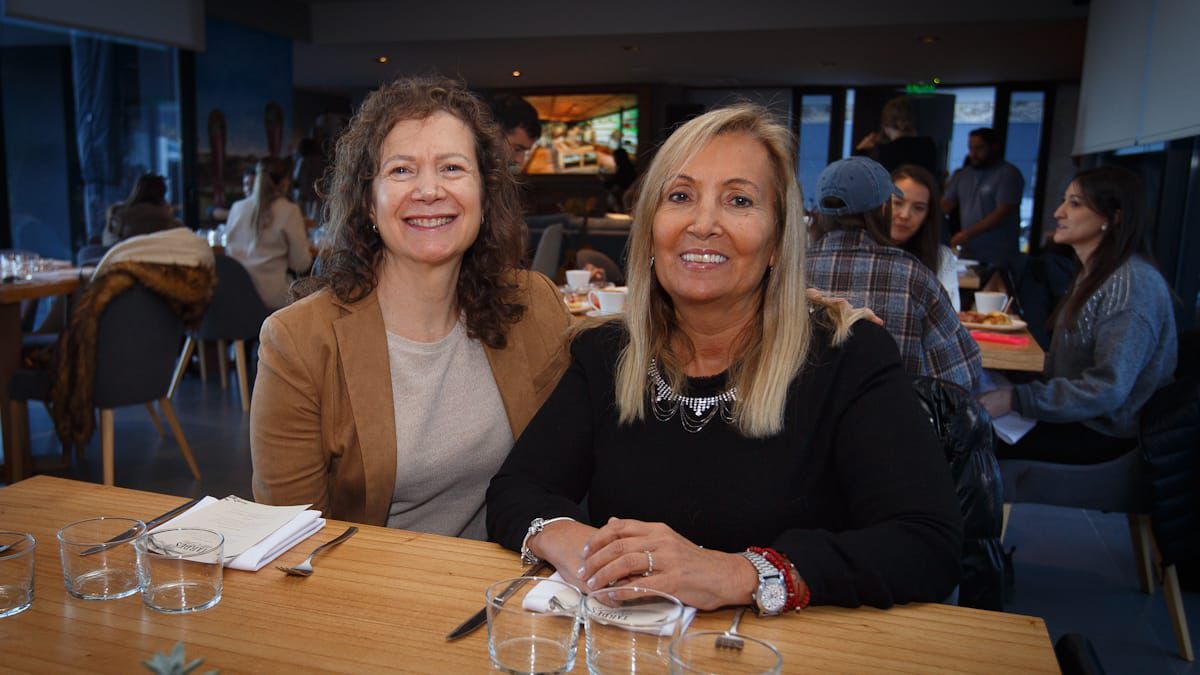 Evelyn Dolonguevich y Viviana Vila. Foto: Nicolás Ríos