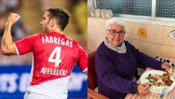 Cesc Fábregas contó que su bisabuela de 95 años superó el coronavirus