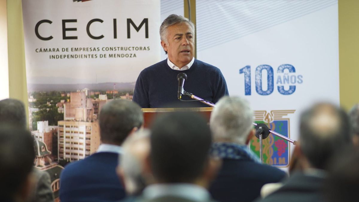 El candidato a gobernador de Cambia Mendoza, Alfredo Cornejo. El candidato a gobernador de Cambia Mendoza, Alfredo Cornejo.