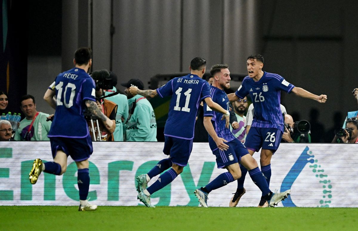 Alexis Mac Allister y el gol que puso en ventaja a la Selección Argentina ante Polonia