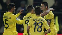 Villarreal ganó y alcanzó al Real Madrid en la Liga de España