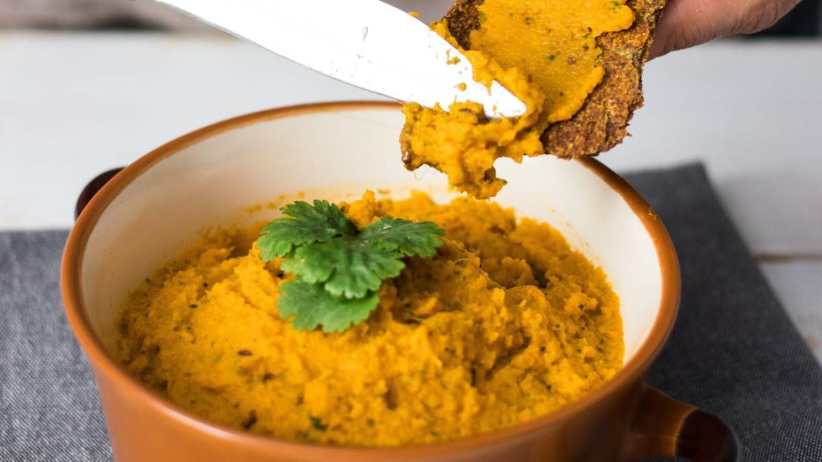 Hummus de zanahoria. Foto: gentileza bekiacocina. Hummus de zanahoria. Foto: gentileza bekiacocina.