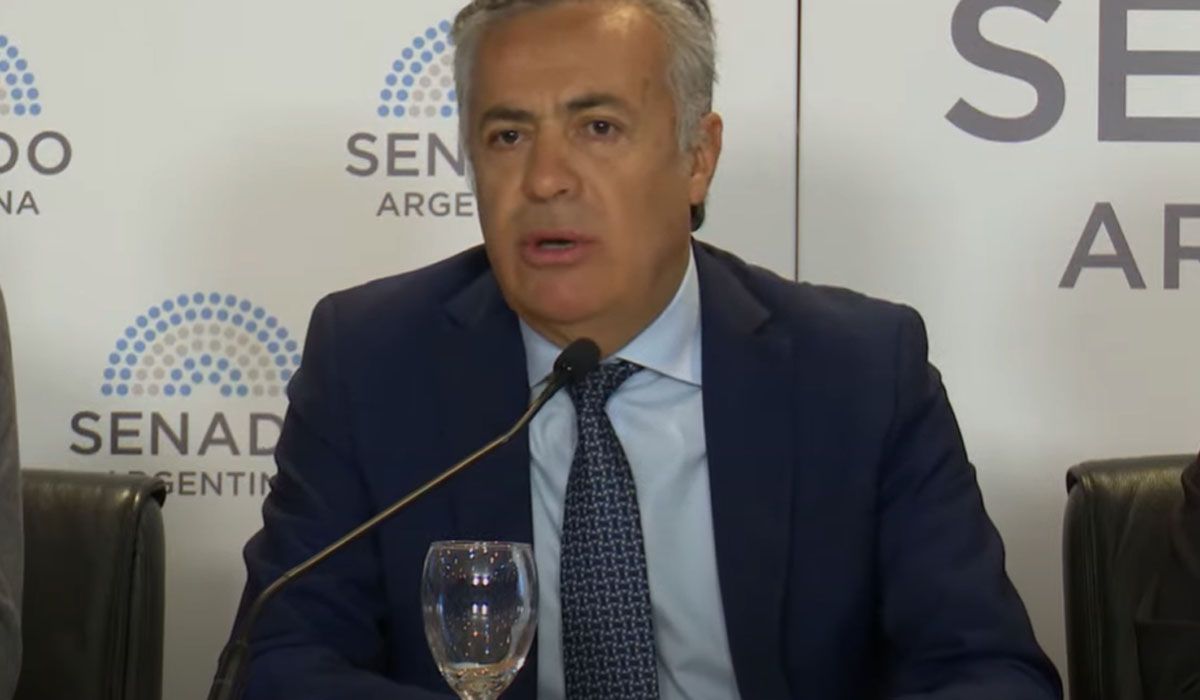 Alfredo Cornejo opinó sobre fallos sobre delitos en Mendoza.