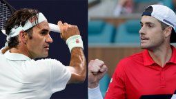 Federer vs Isner: a qué hora jugarán la final de Miami