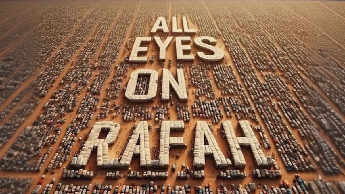 Qué significa All eyes on Rafah, el lema viral de las redes sociales