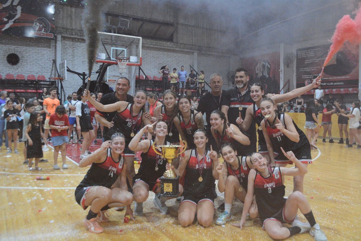 Municipalidad de Maipú se coronó campeón de la Superliga de básquet