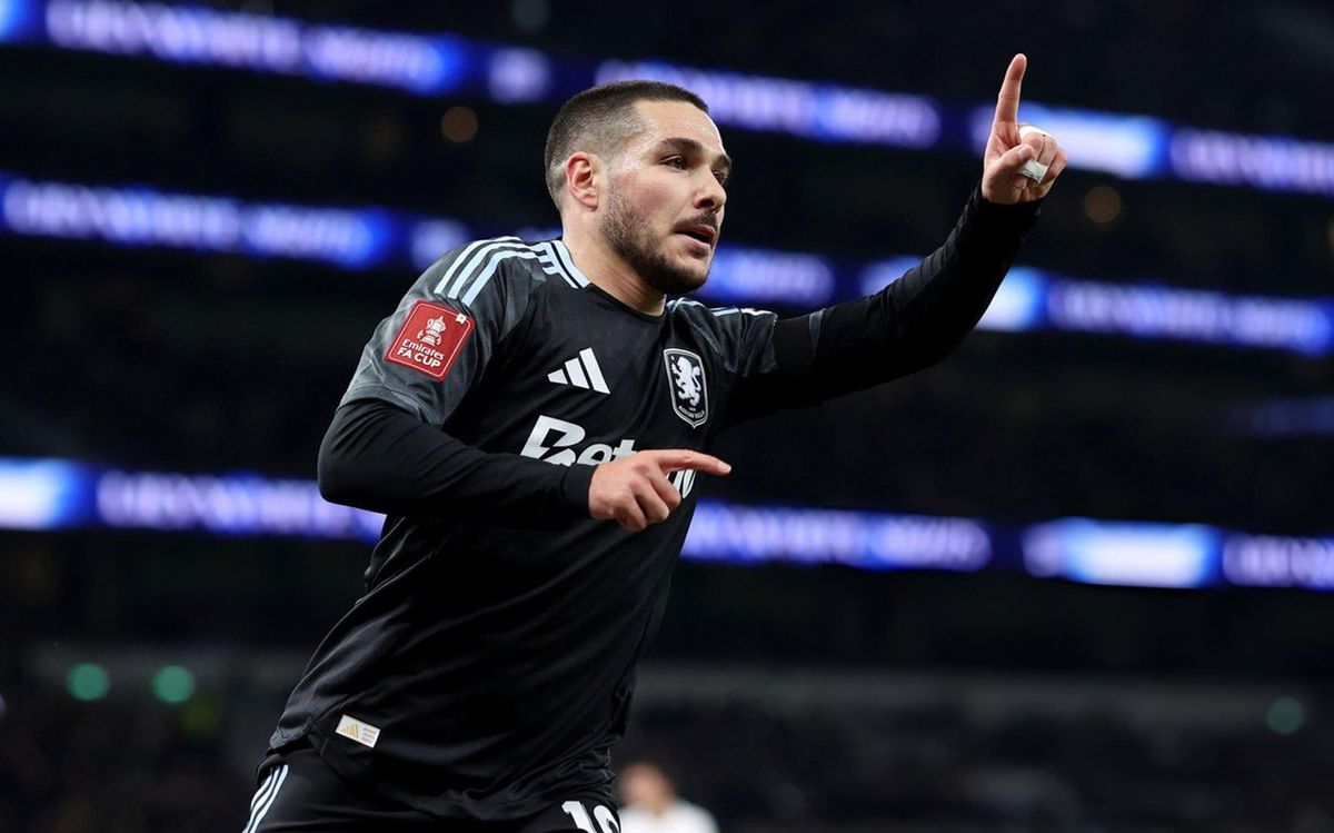 Emiliano Buendía, la figura del Aston Villa para eliminar al Tottenham de la FA Cup
