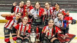 Las chicas de San Martín salieron campeonas argentinas.