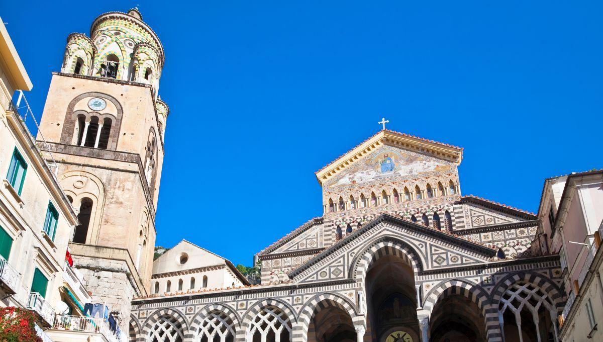 Catedral de Amalfi, Italia. Catedral de Amalfi, Italia.