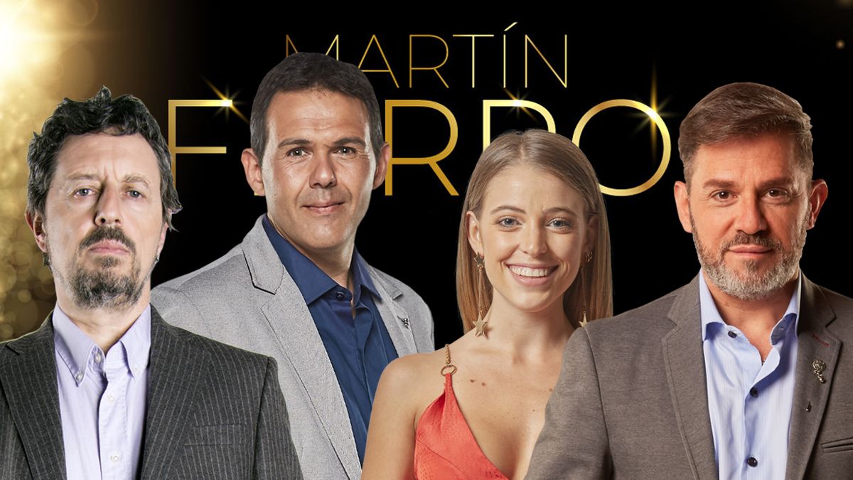Los cuatro conductores nominados al Martín Fierro Federal