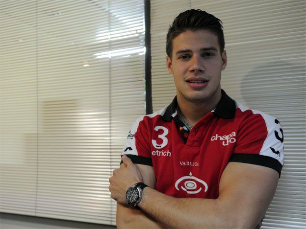 Facundo Regalia en su debut en la categoría GP2 Series