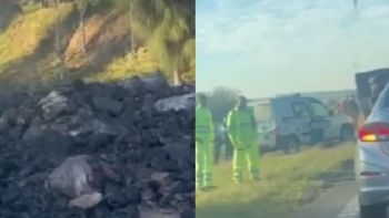 Cayó un meteorito en una ruta y causó caos en el tránsito