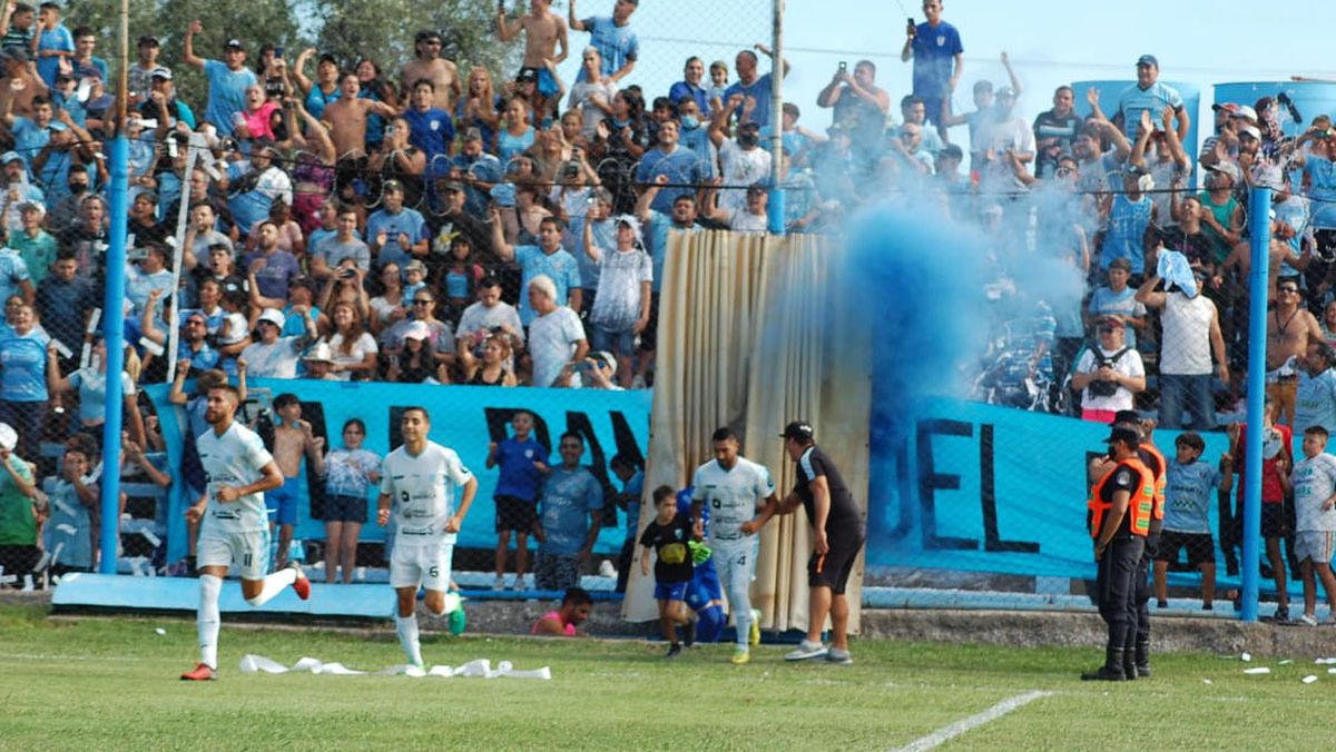 Gutiérrez jugó ante una multitud la primera final ante Alianza de San Juan