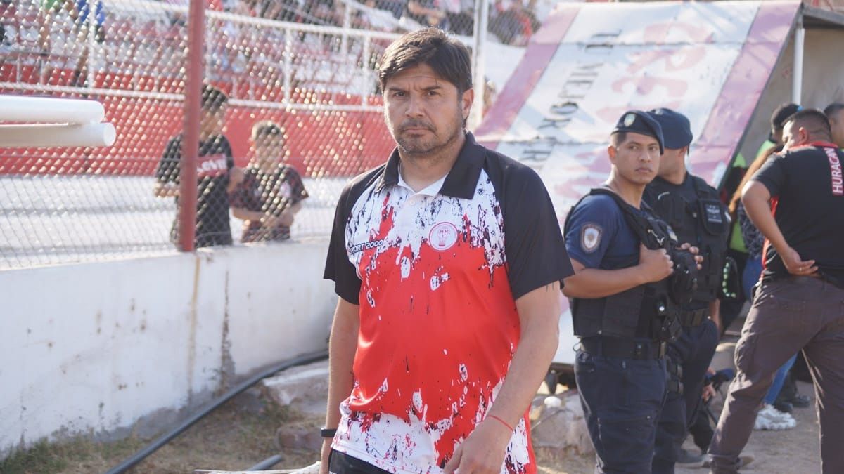 Alejandro Abaurre dejó conceptos interesantes, tras el empate de Huracán Las Heras, ante Argentino de Monte Maíz en calle Olascoaga.