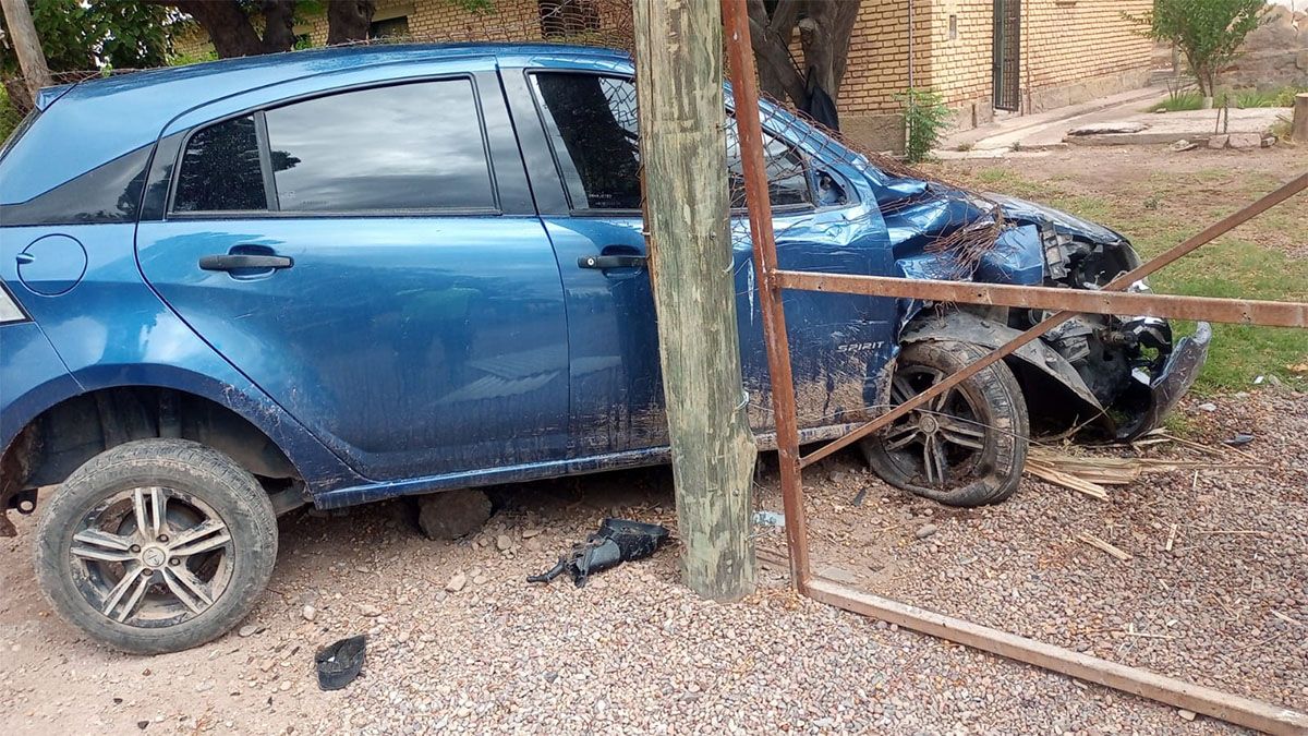 El conductor del Chevrolet Agile que chocó en Luján tenía 2,68 gramos de alcohol en sangre. Foto: Gentileza