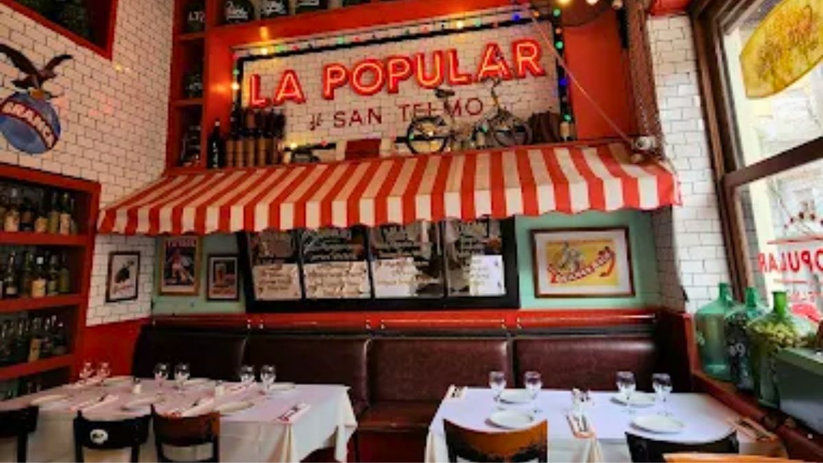 El bodegó La Popular de San Telmo, un clásico. El bodegó La Popular de San Telmo, un clásico.