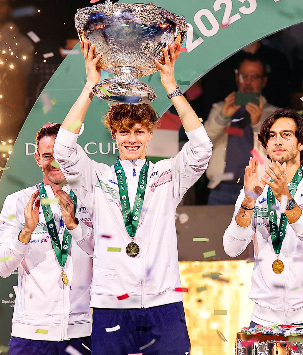 Yannik Sinner fue el héroe de Italia en la Copa Davis Yannik Sinner fue el héroe de Italia en la Copa Davis