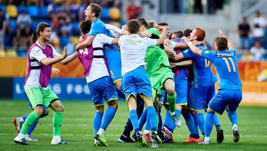 Ucrania superó a Italia y es finalista de un Mundial por primera vez en la historia