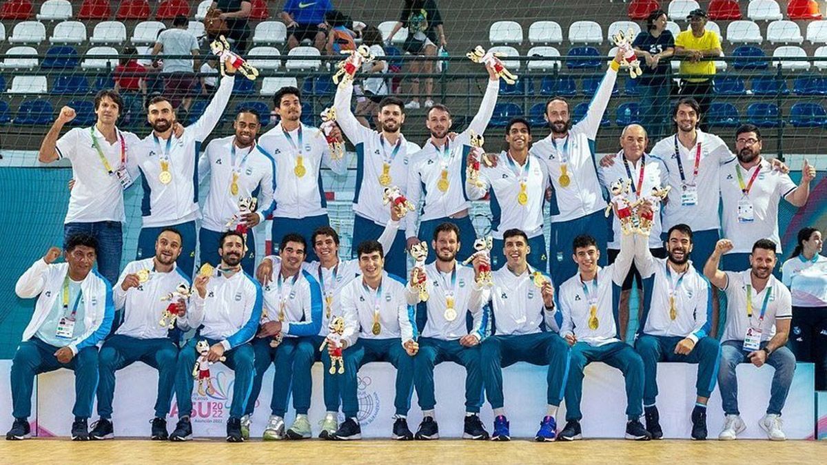 La Selección argentina derrotó sin grandes sobresaltos a Chile, para colgarse la medalla de oro en los Juegos Odesur 2022.