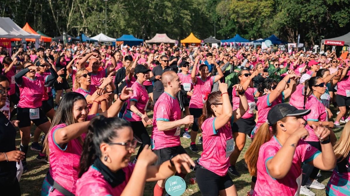 La propuesta del domingo próximo, 4 de octubre, en el Parque San Martín: correr, trotas o caminar.