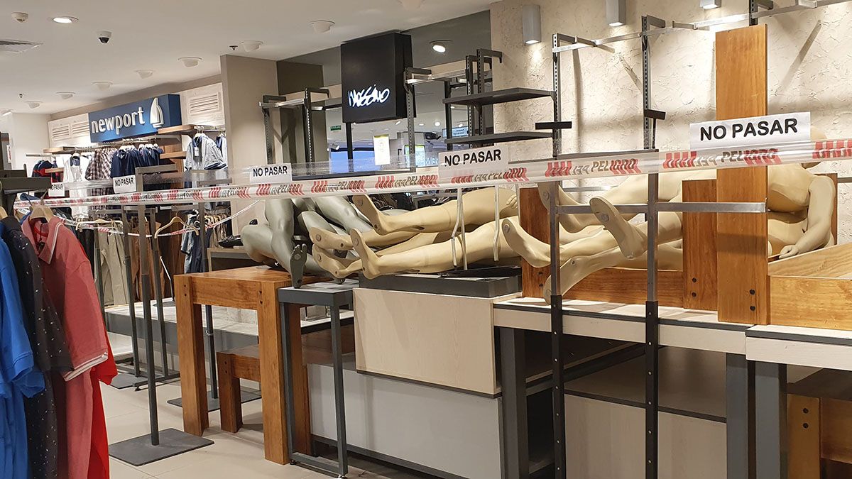 Así se ve la tienda Falabella en Mendoza luego de anunciar su retirada de la provincia