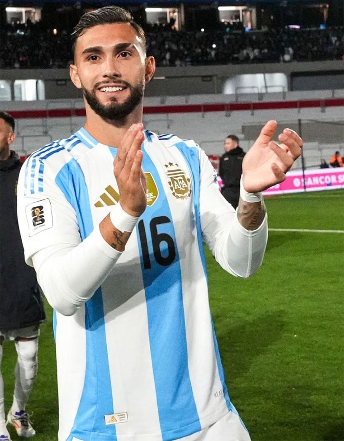 Taty Castellanos volvió a ser convocado para jugar con la Selección argentina en la última doble fecha de Eliminatorias del año. 